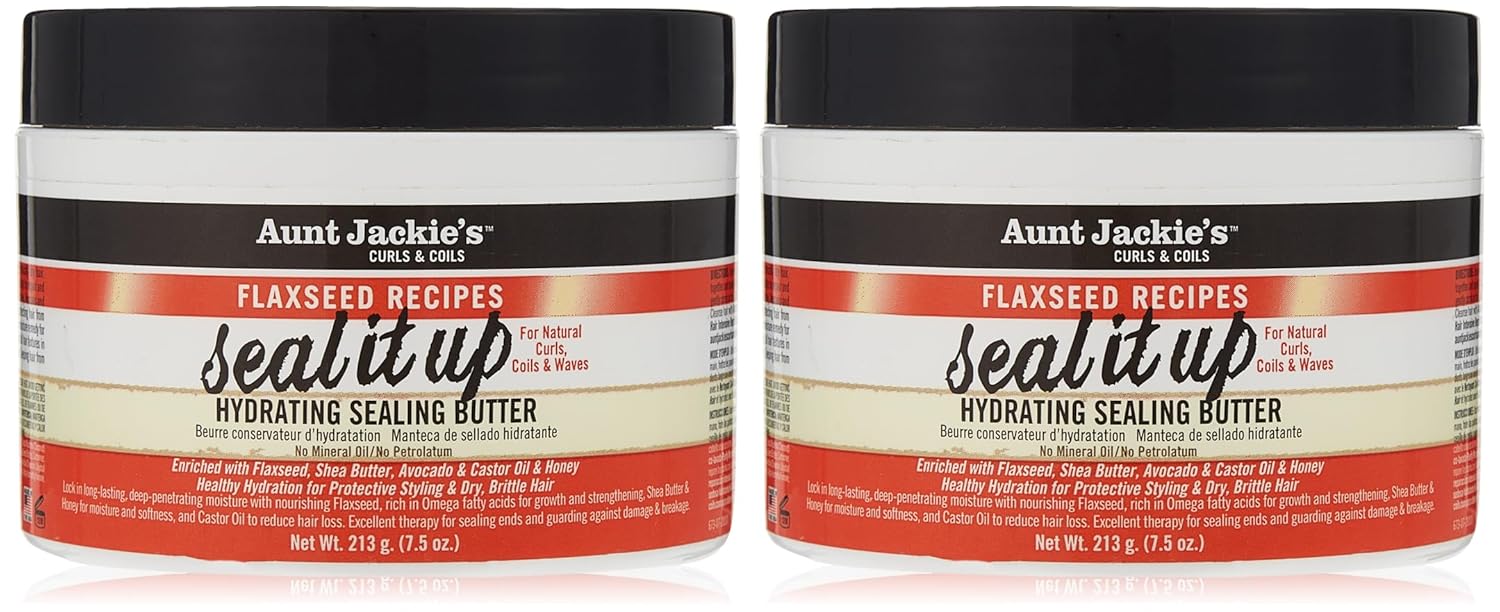 Aunt Jackies Seal It Up Hydrating Sealing Butter 7.5 Ounce