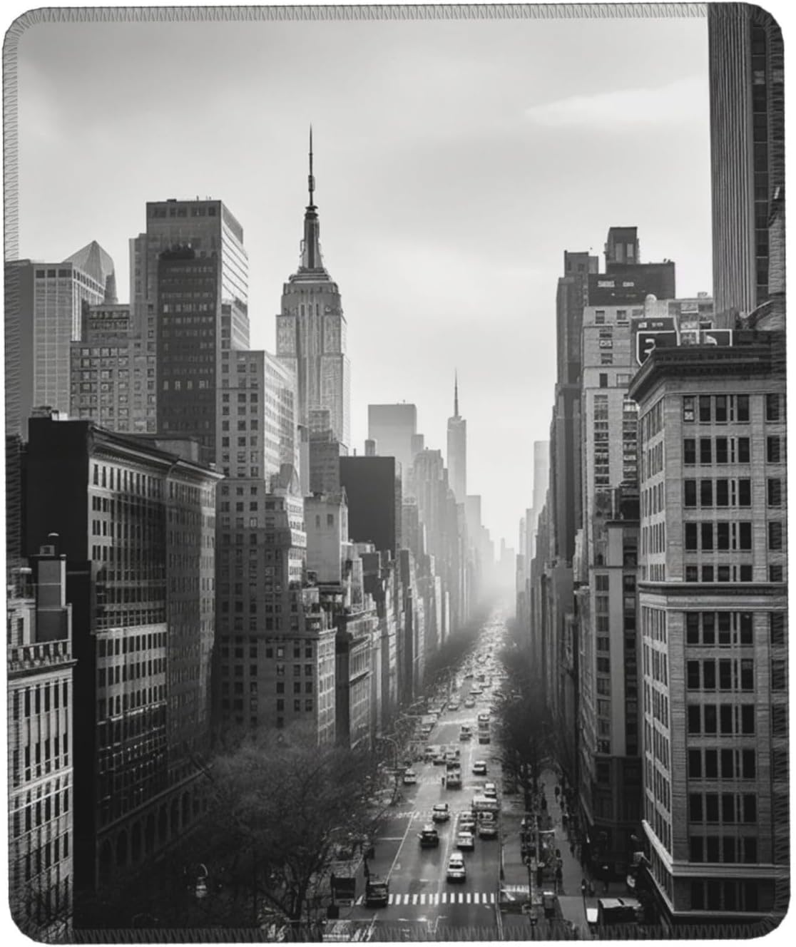 Mauspad, wasserdicht, New York, mit rutschfester Gummiunterseite