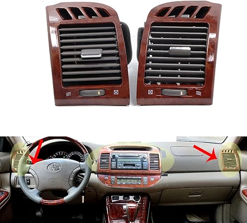 Miniatura 2 de El panel del tablero de instrumentos de salida de aire para Toyota Camry 2003-2006 Nuez