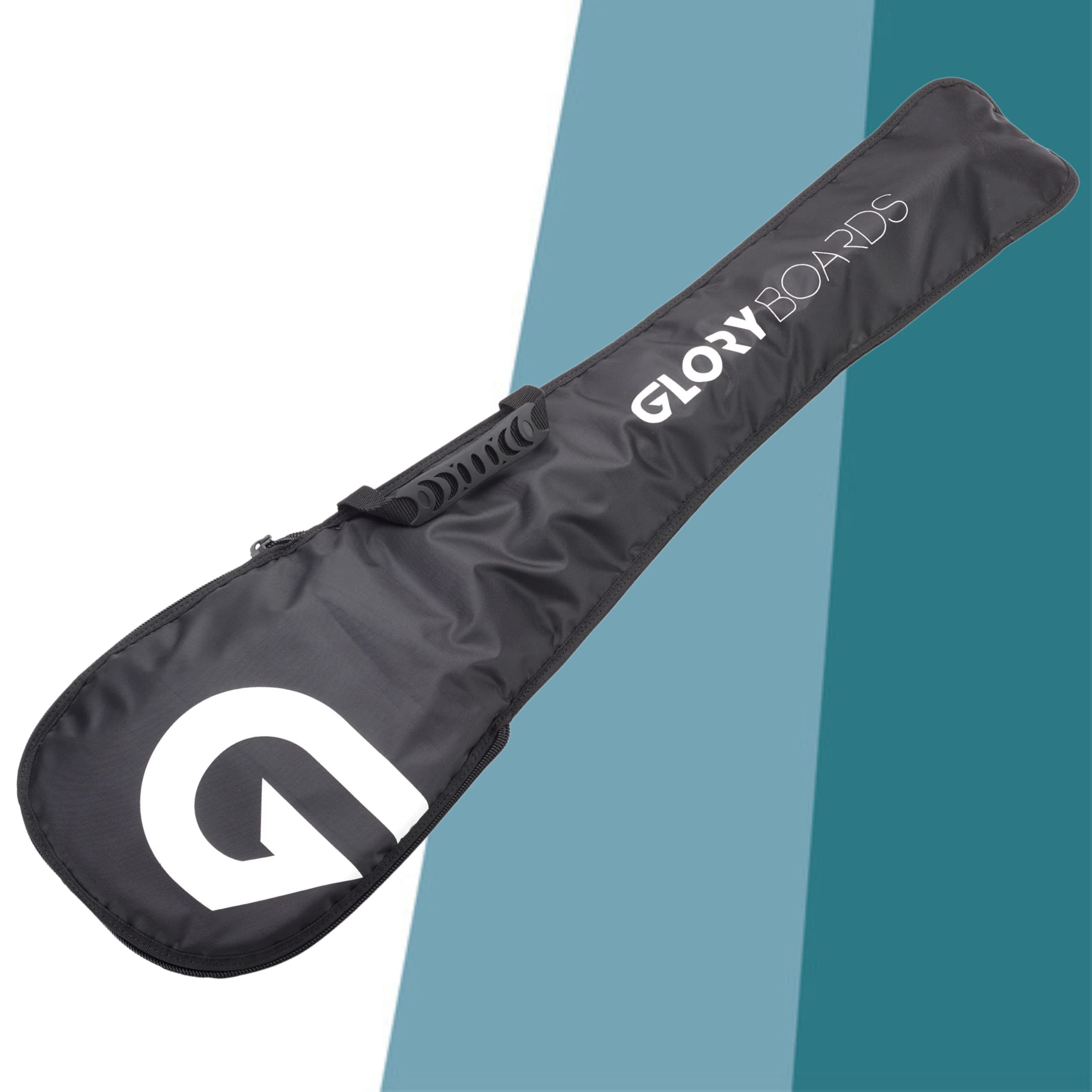 Glory Boards – SUP Paddeltasche – 3-teilig – 95 cm (H) x 26 cm (B) – optimaler Schutz für Carbon-, Fieberglas- und Alupaddel – bequemer Tragegurt – Haltegriff mit Gummiverstärkung – Kratzerschutz