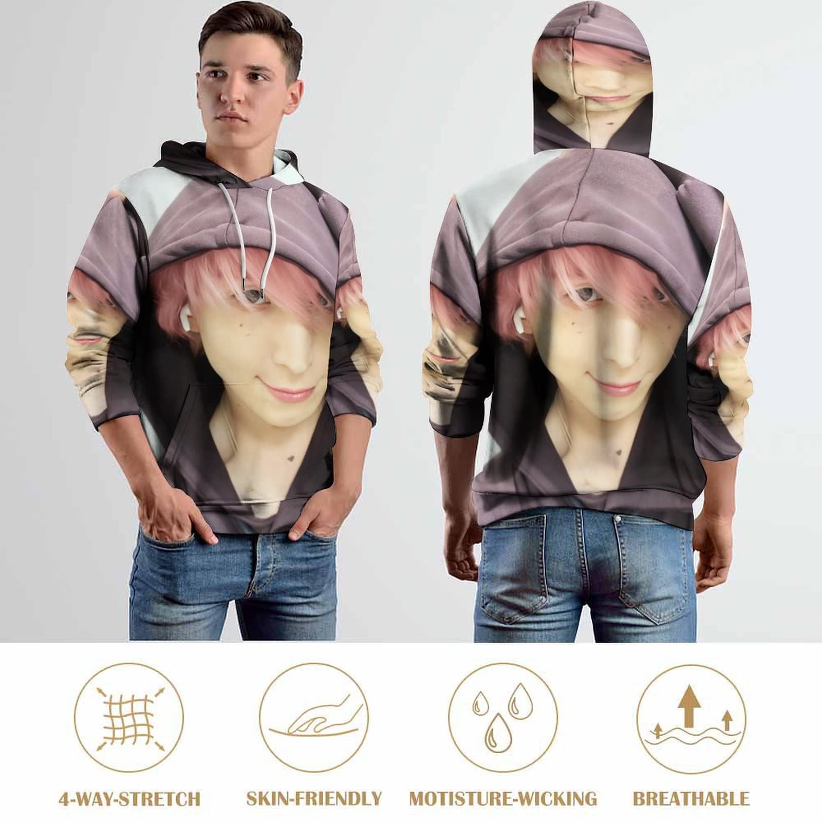 Amazon.co.jp: 佐久間大介 パーカー メンズ 長袖 シンプル オシャレ