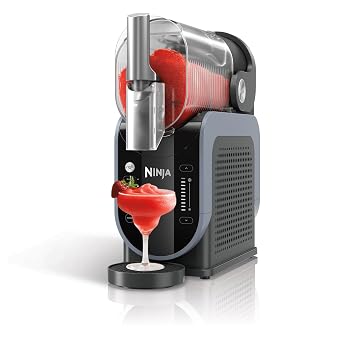 Ninja SLUSHi FS301EU Slush Ice Cocktails Frappe Milkshakes & Frozen Juice Machine - No Ice or Preparation - WhisperChill Tech
