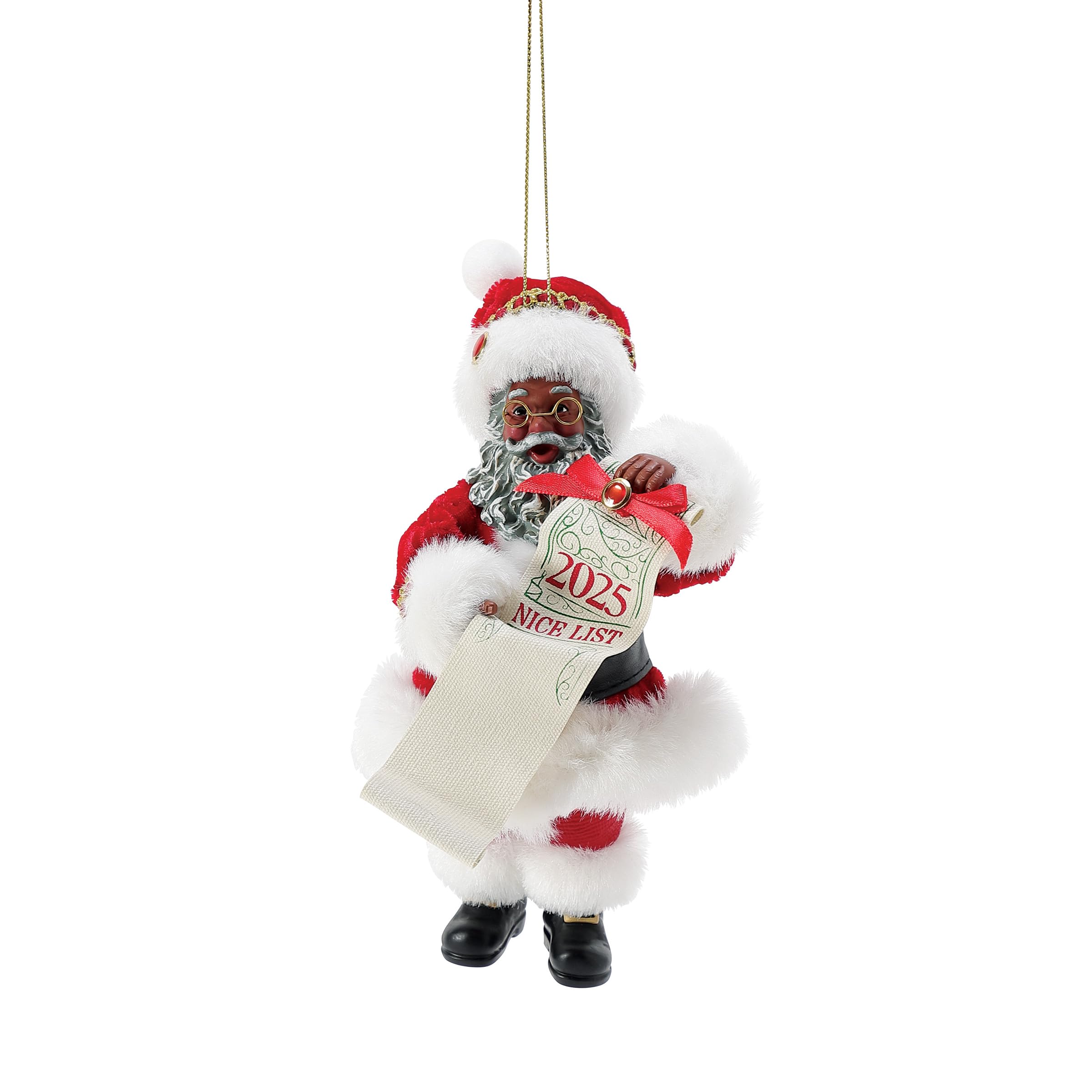 Suspension Père Noël Department 56 2025 idée cadeau Noël