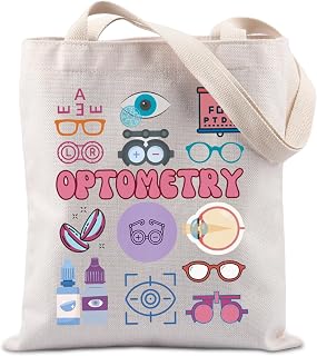 TIIMG Optometrist Gift Eye Health Optometrist Appreciation Gift Ophthalmologist Gift Myopia Operation Tote Bag