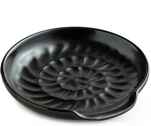 Soporte para cuchara para encimera de cocina, soporte para cuchara para estufa, soporte grande para utensilios, moderno soporte de utensilios de