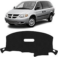 Vista 24 de KUST Alfombrilla Negra para Salpicadero de Nissan Altima 2007-2012 para Conducción a la Izquierda de Poliéster Cubierta de Tablero Antideslizante