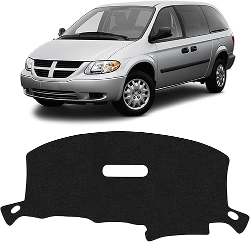 Miniatura 24 de KUST Cubierta negra para tablero de Toyota RAV4 2013-2018 para conducción con mano izquierda, antideslizante, cubierta de tablero de consola