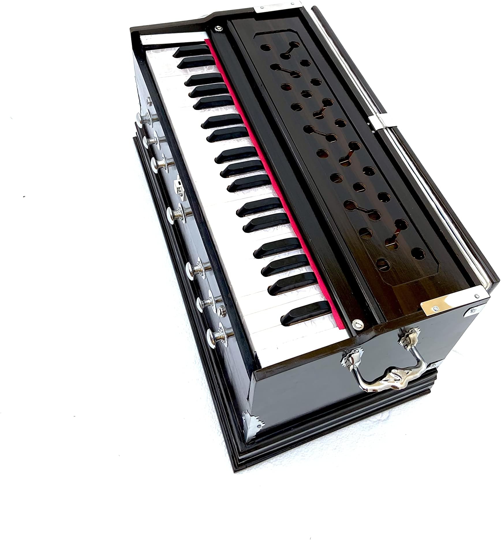 KHALSA MUSICAL 7 Stopper 3 1/4 Octive,Double Bellow,39 Keys Harmonium