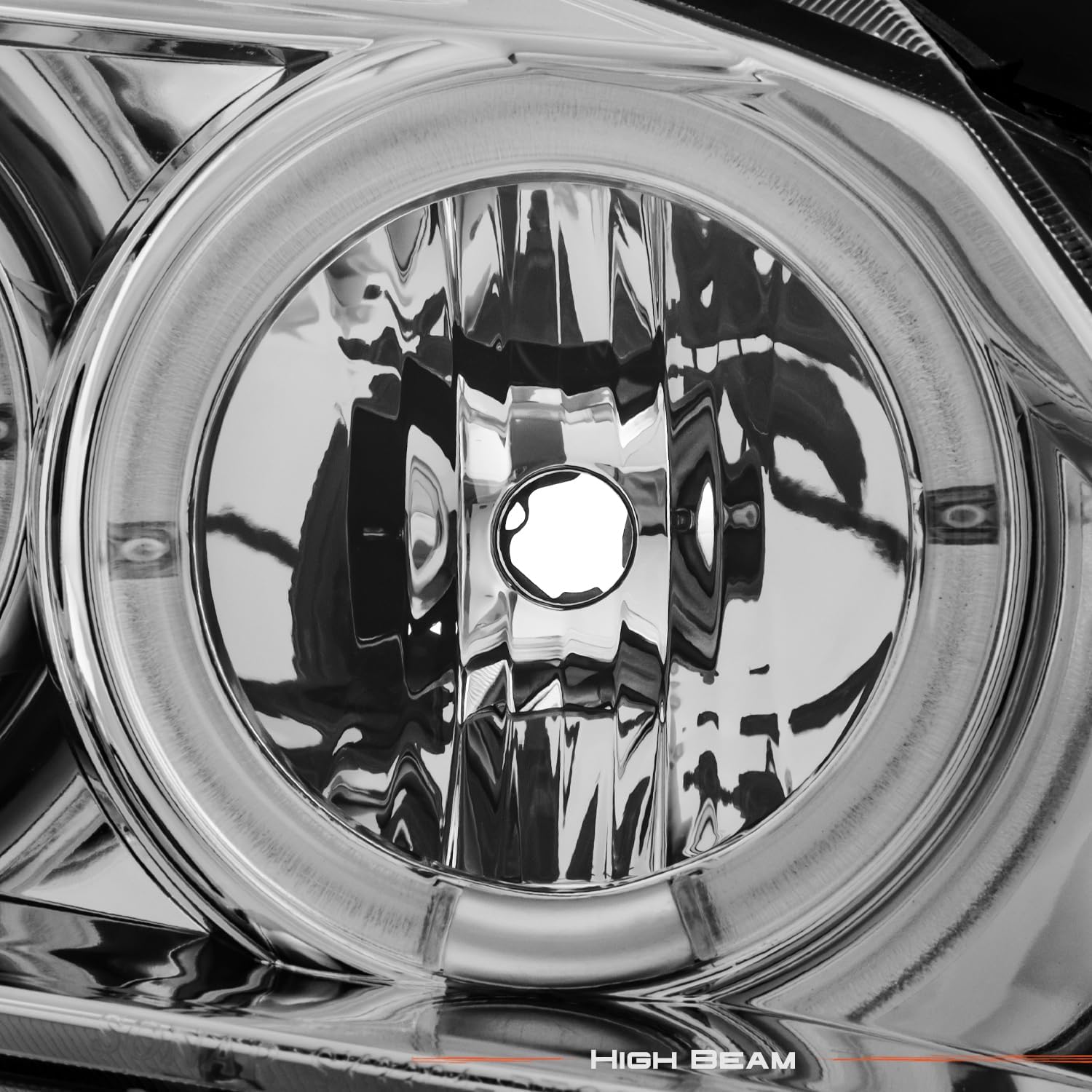 AKKON - For Pontiac G6 Chrome Clear Dual LED Ring Projector Replacement Headlights Front Lamps Left/Right Pair