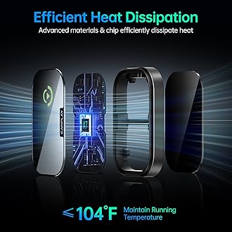 TOPGNSS Wireless Carplay Adapter, Converts Wired to Wireless Carplay Adapter for Apple iPhone, Wireless Control Plug & Play Carplay for Cars from 2015 & for iPhone iOS 10+ Matte Black