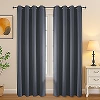 Vista 345 de Simplebrand Juego de 2 paneles de cenefa aguamarina para ventana de cocina de 14 pulgadas de largo, cortinas de oscurecimiento de habitación