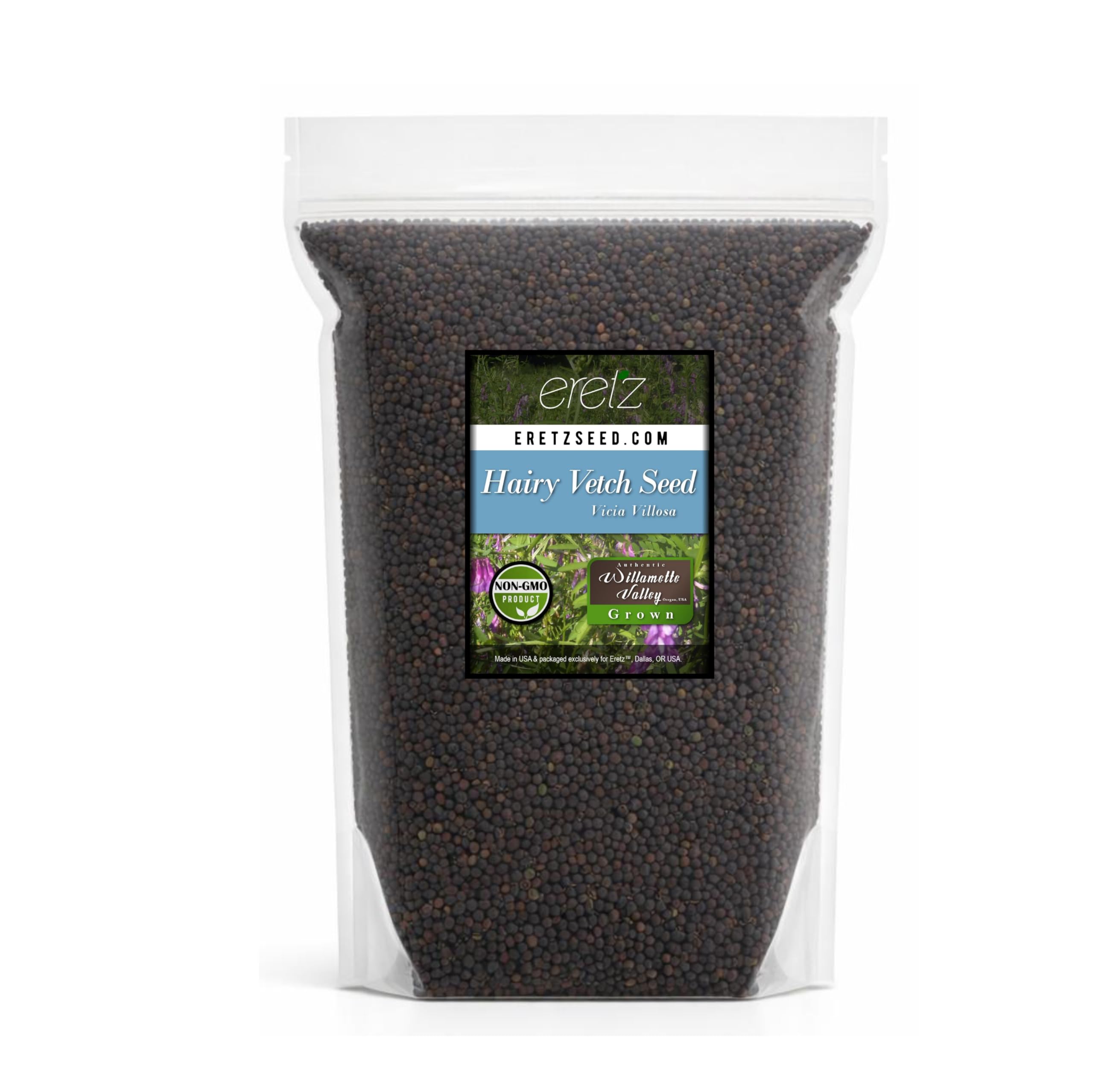 Hairy Vetch Legume Seed by Eretz 5lb