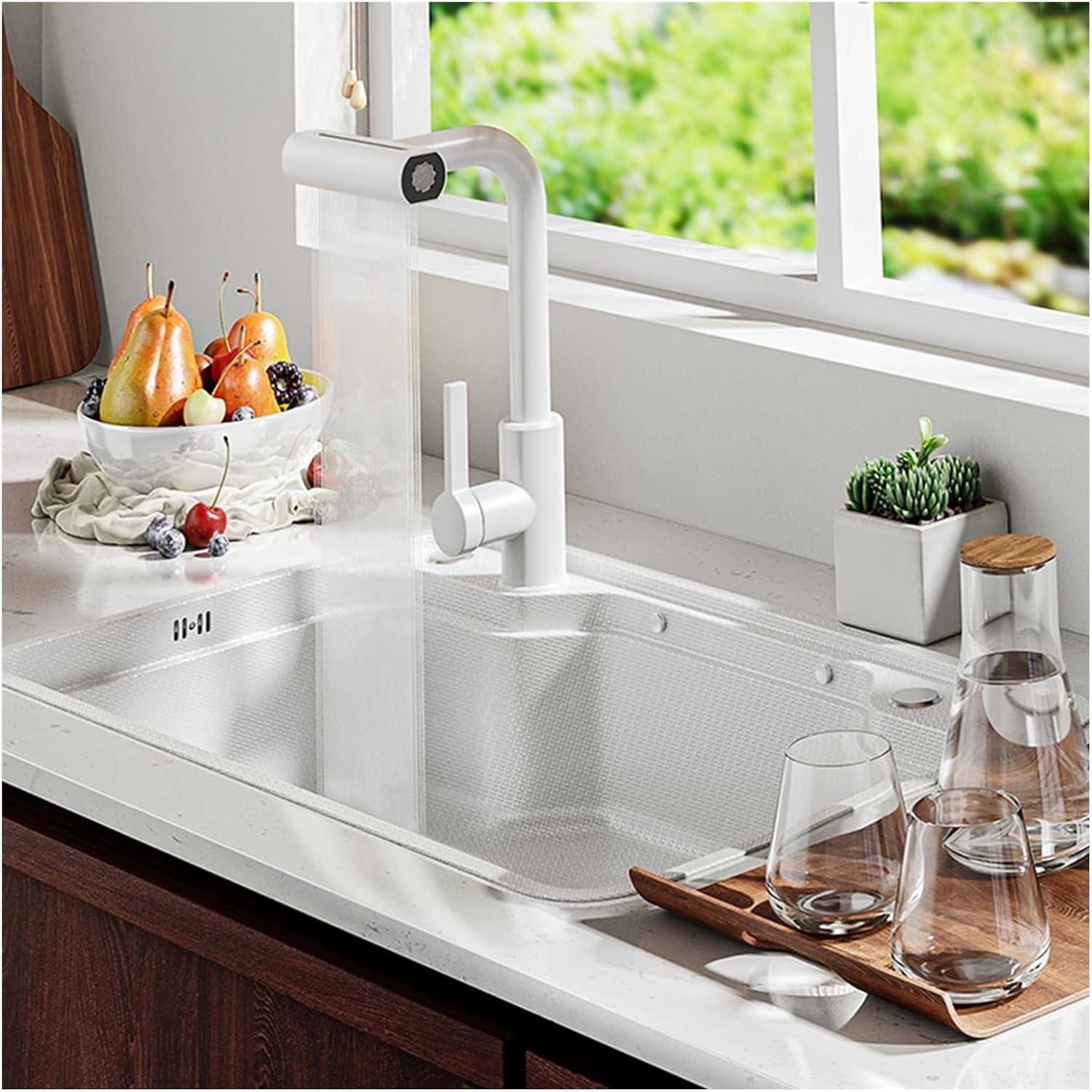 Kitchen Sink, Waterfall Sink, Kitchen Sink, Single Kitchen with