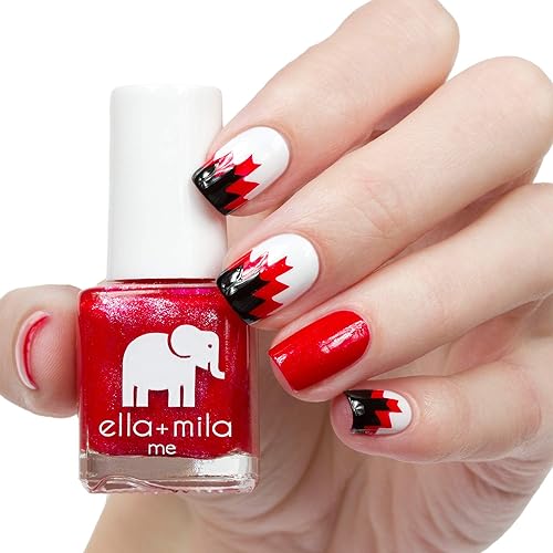 Miniatura 32 de ella+mila Esmalte de uñas profesional – Secado rápido – Esmalte de uñas de larga duración y resistente a las astillas