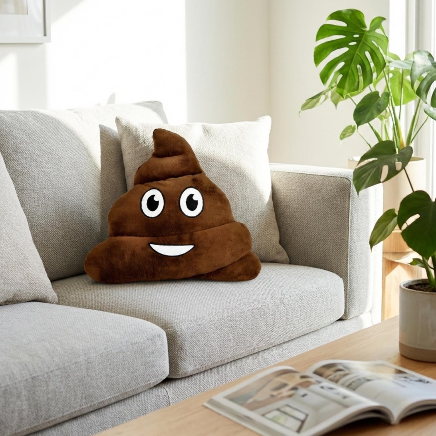 Rhode Island Novelty Emoji Poop 30,5 cm poduszka każda)