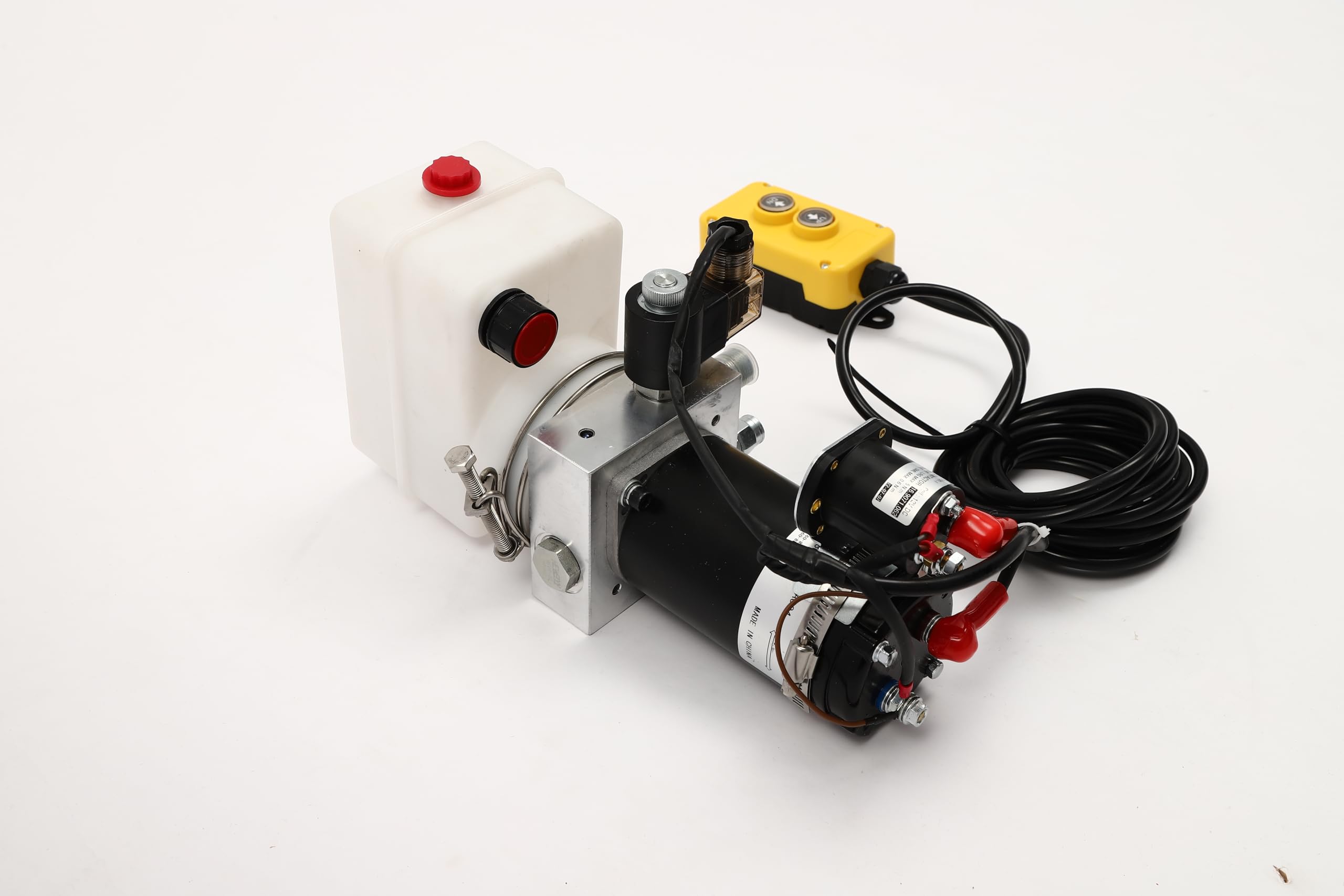 Pompa idraulica da 12 V, pompa idraulica elettrica 2850 rpm, pompa idraulica per rimorchi ribaltabili