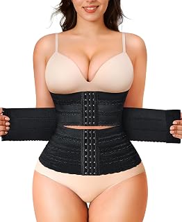 LODAY Segmented Waist Trainer for Women: Corset Shapewear Waist Cincher with Tummy Control & Back Support