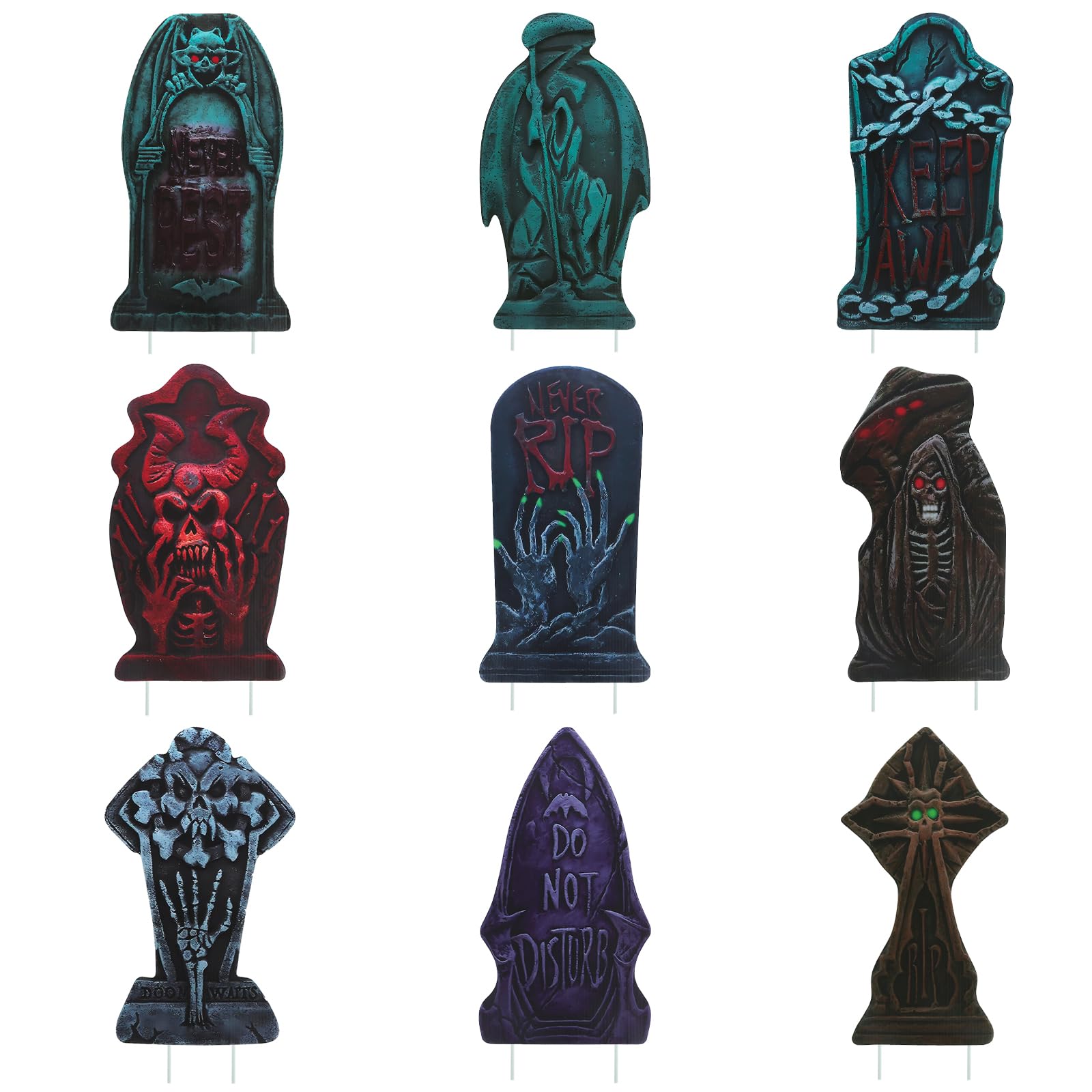 Decorazioni per Halloween (9 pezzi)