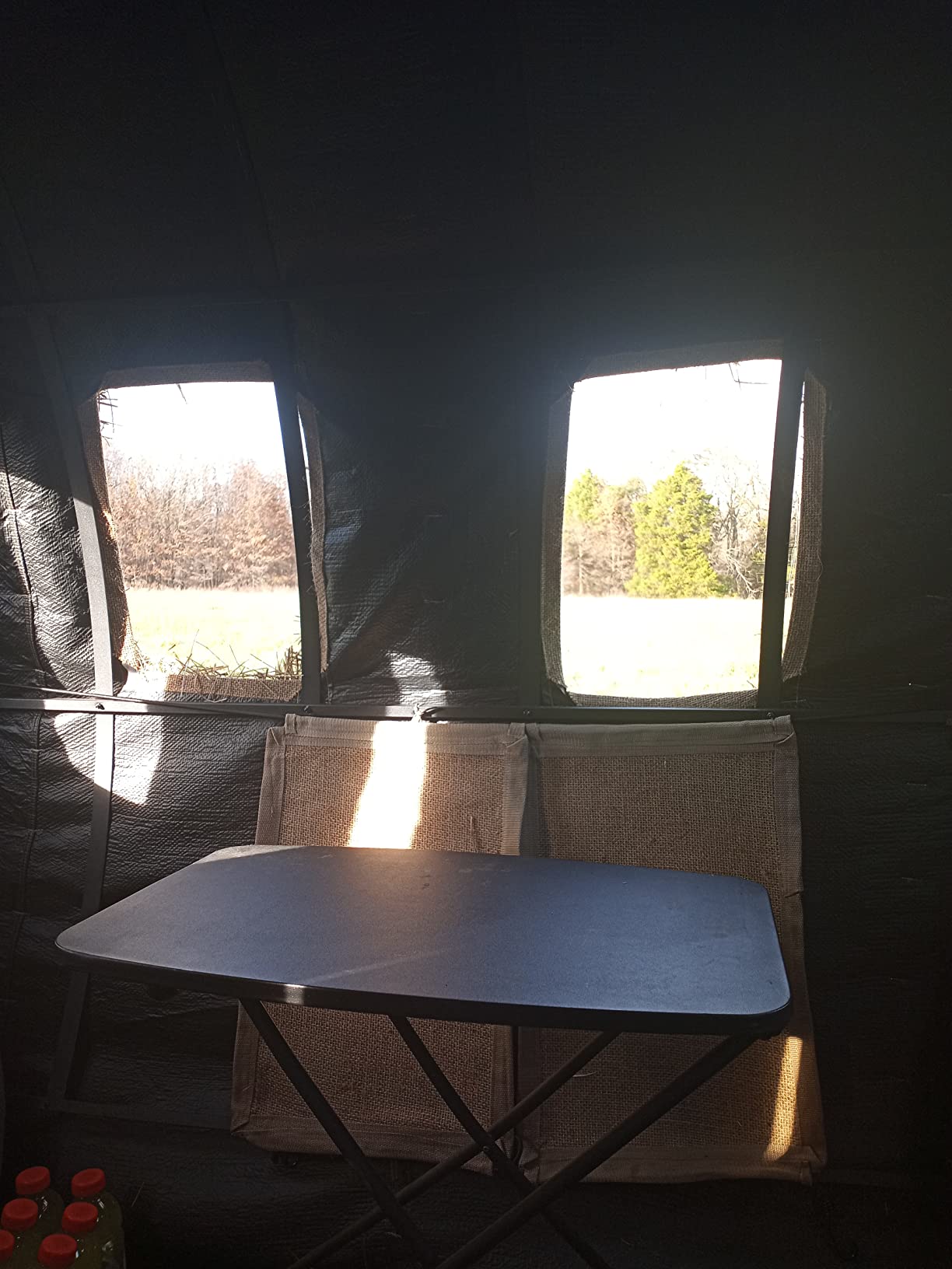 13/mo Finance Bolderton Bale PopUp Hunting Ground Blind for Deer, Duck, Bow, and Turkey