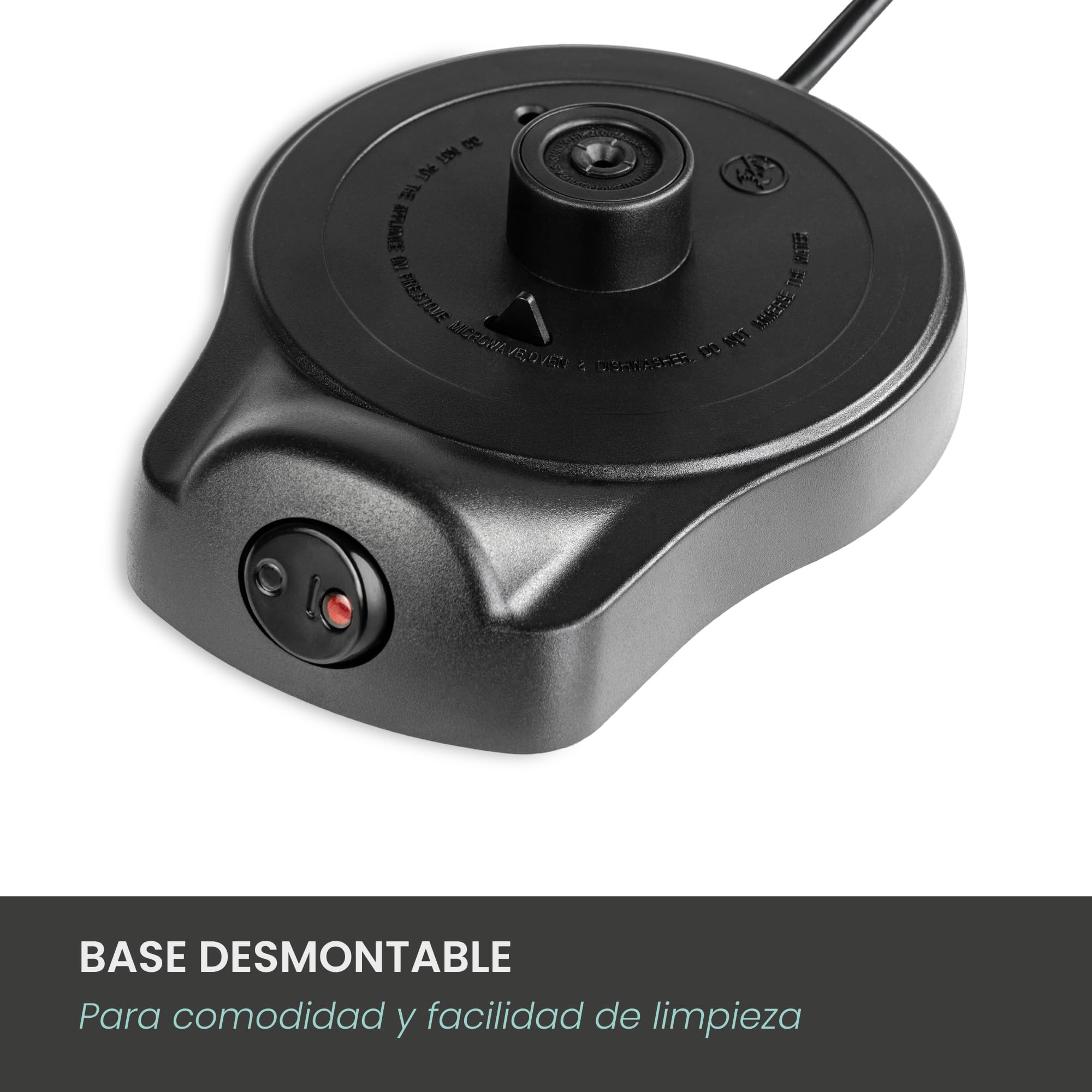 Jocca Commodore - Cafetière Italienne Electrique en Inox | 6 Tasses | Noir