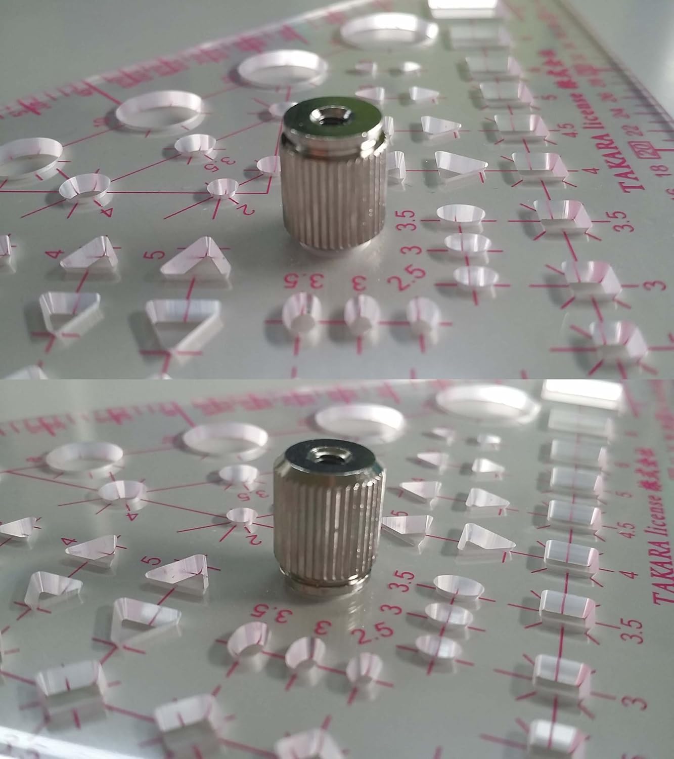 Template Triangle Ruler by ARCHITECTURAL Design Drawing