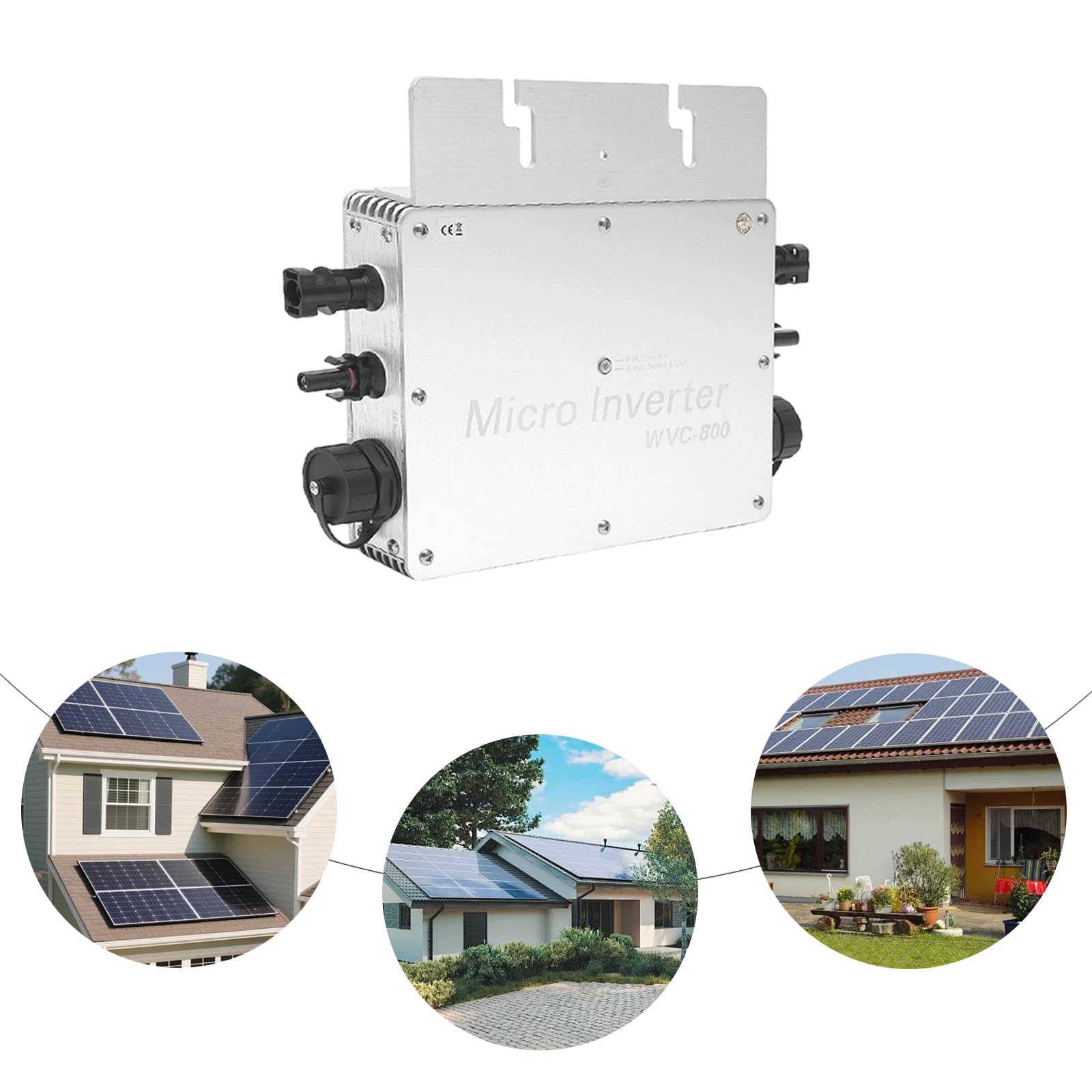 Micro inverter solare da 800 W con display LCD e tecnologia MPPT