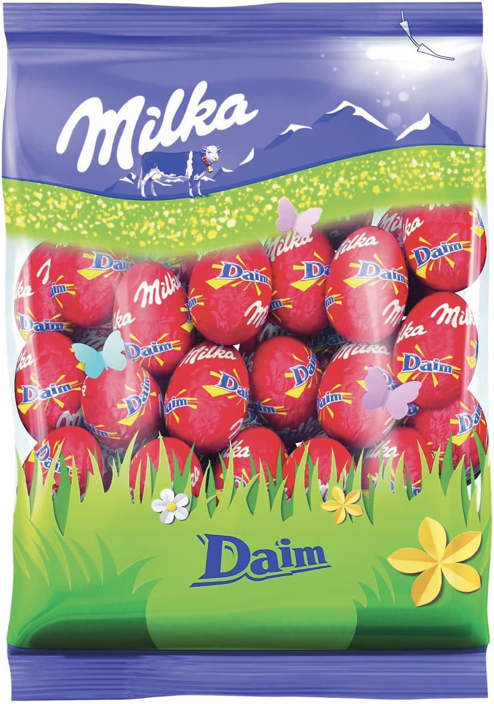Milka Daim Milk Melk Lait Chocolate Mini Easter Eggs Milka Bag 350g