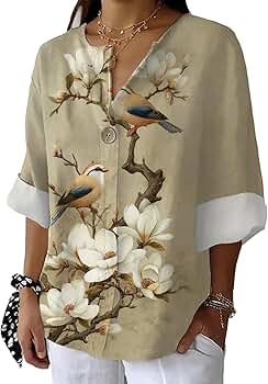 トップス bird BIRD-PRINTED BOAT-NECK TOP | JJill