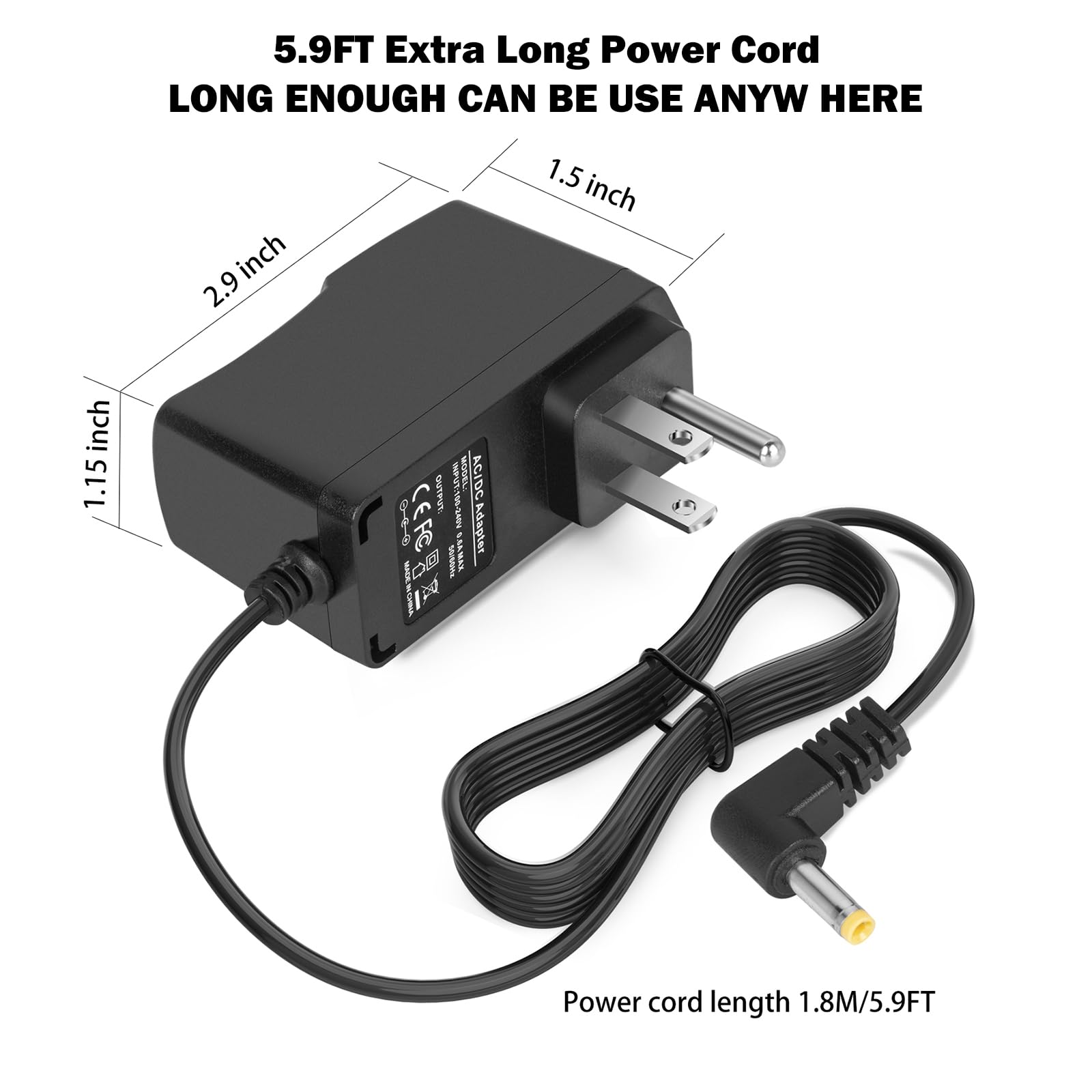 Amazon.com: 9V Faucet Power Supply Replacement for Delta Faucet