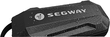 Segway E-Scooter Handlebar Bag 3L - Water-Repellent, 2 kg Load Capacity, Quick Change System, Mesh Compartments for Mobile Phone etc. - Fits 30-50 mm Handlebars - 274 g Lightweight, Ideal for Travel