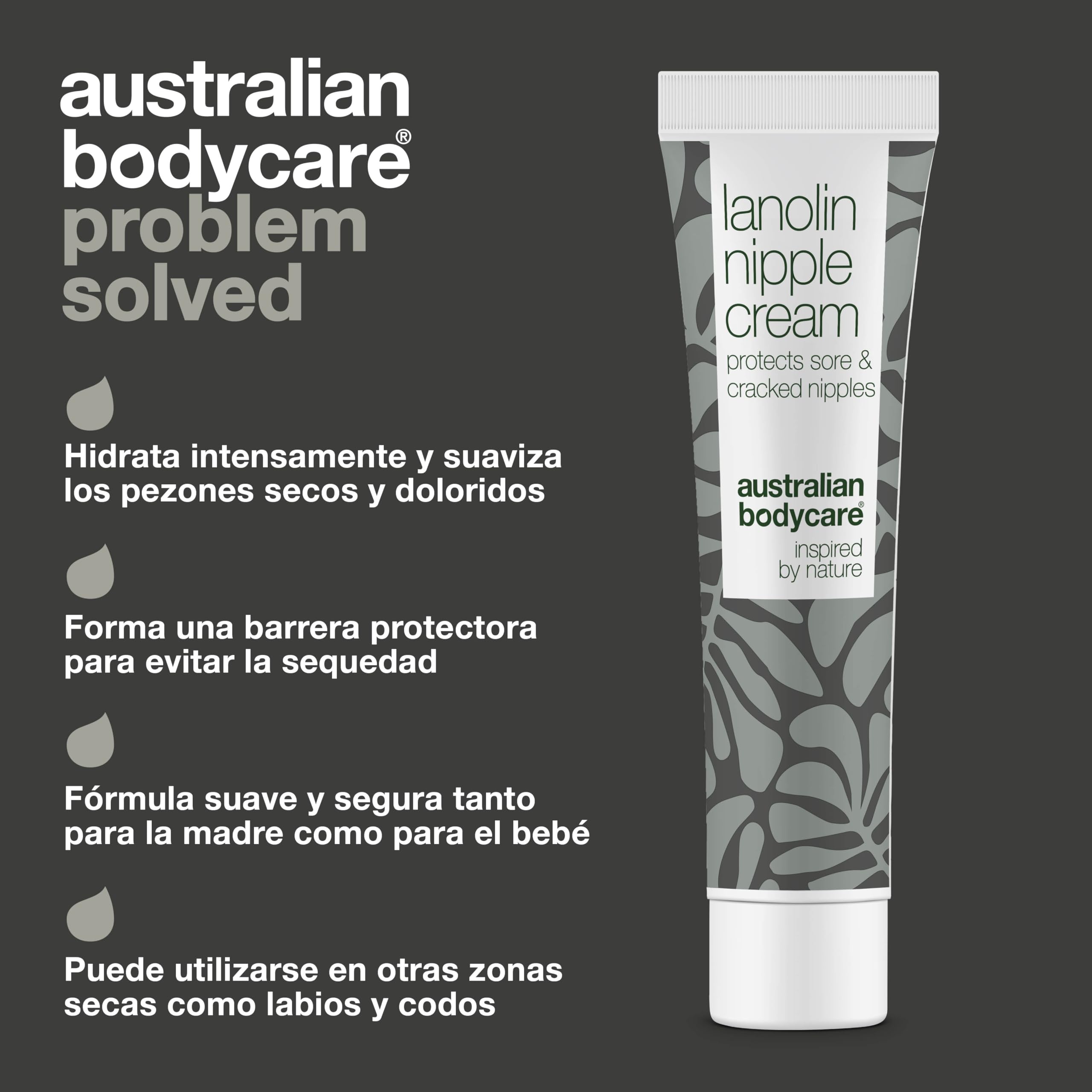 Crema para pezones con lanolina – Cuidado natural para pezones secos, agrietados y doloridos – Hidratación profunda