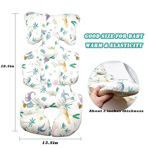 Miniatura 6 de StoHua Cojín de apoyo para la cabeza del asiento del automóvil del bebé, cojín universal para el asiento del bebé, cojín de asiento universal para