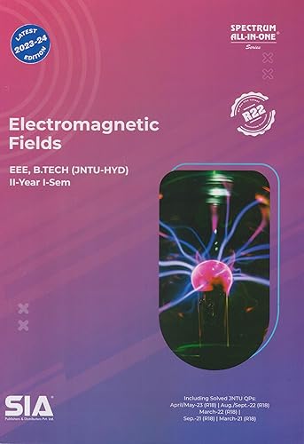 Electromagnetic Fields B.Tech II-Year I-Sem EEE Jntu-Hyd Latest 2023-24 Edition