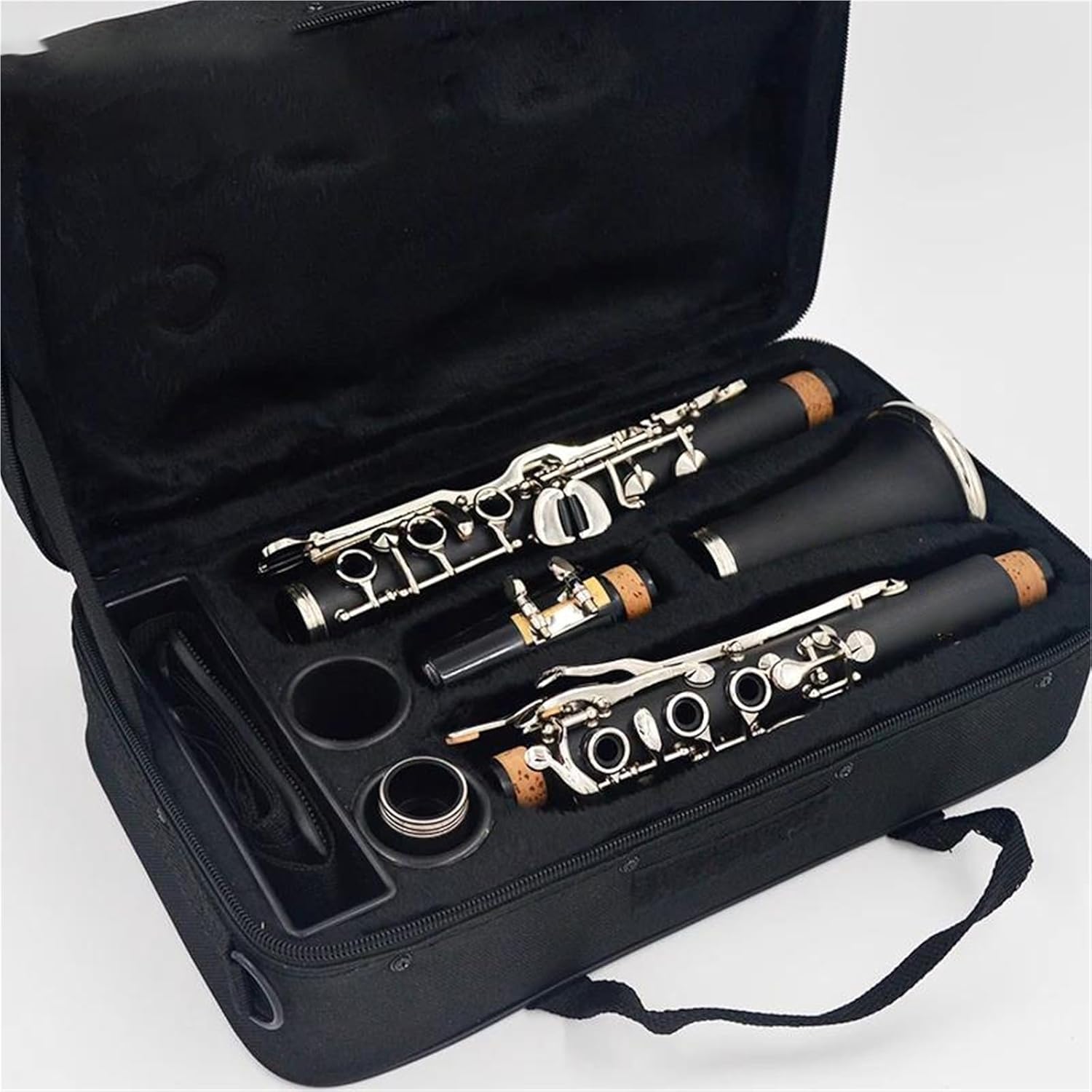 B Flat Clarinet Made Of Bakelite 20 Keys Clarinet Set