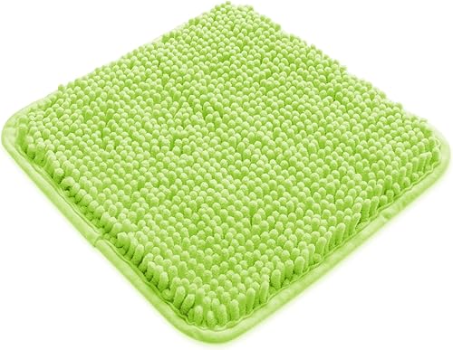 Miniatura 255 de Yeaban Alfombras de baño gris oscuro – Gruesas alfombras de baño de chenilla | Alfombras de baño absorbentes y lavables antideslizantes, alfombras