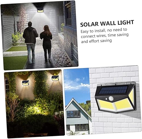 Miniatura 4 de DOITOOL Sensor humano Luz de pared Sensor Luces de césped Patio Cubierta Apliques Foco Lámparas de pared Lámparas de cubierta de jardín Luces de