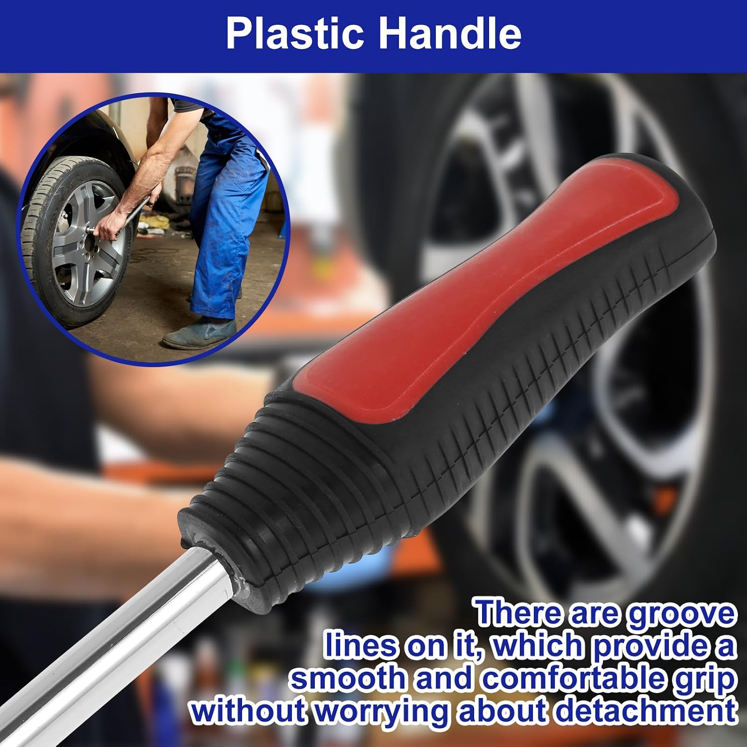 Tire Spoons Set Steel Tire Changing Tool Motorcycle Tire Changer Tire Removal Tool Rustproof Tire Spoon Levers Tire Changer Kit for Motorcycle Bicycle Tire Replacement QUZHEMA_US(Mixed color)