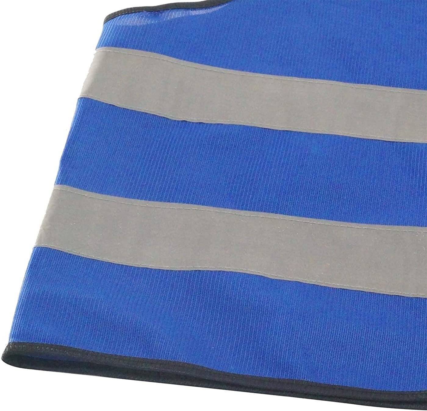 JJJ 2 Pack Gilet réfléchissant la Ceinture de sécurité réglable for la Course en Plein air Faisant du Jogging Cyclisme Marche Marche (Color : Blue+Grey)