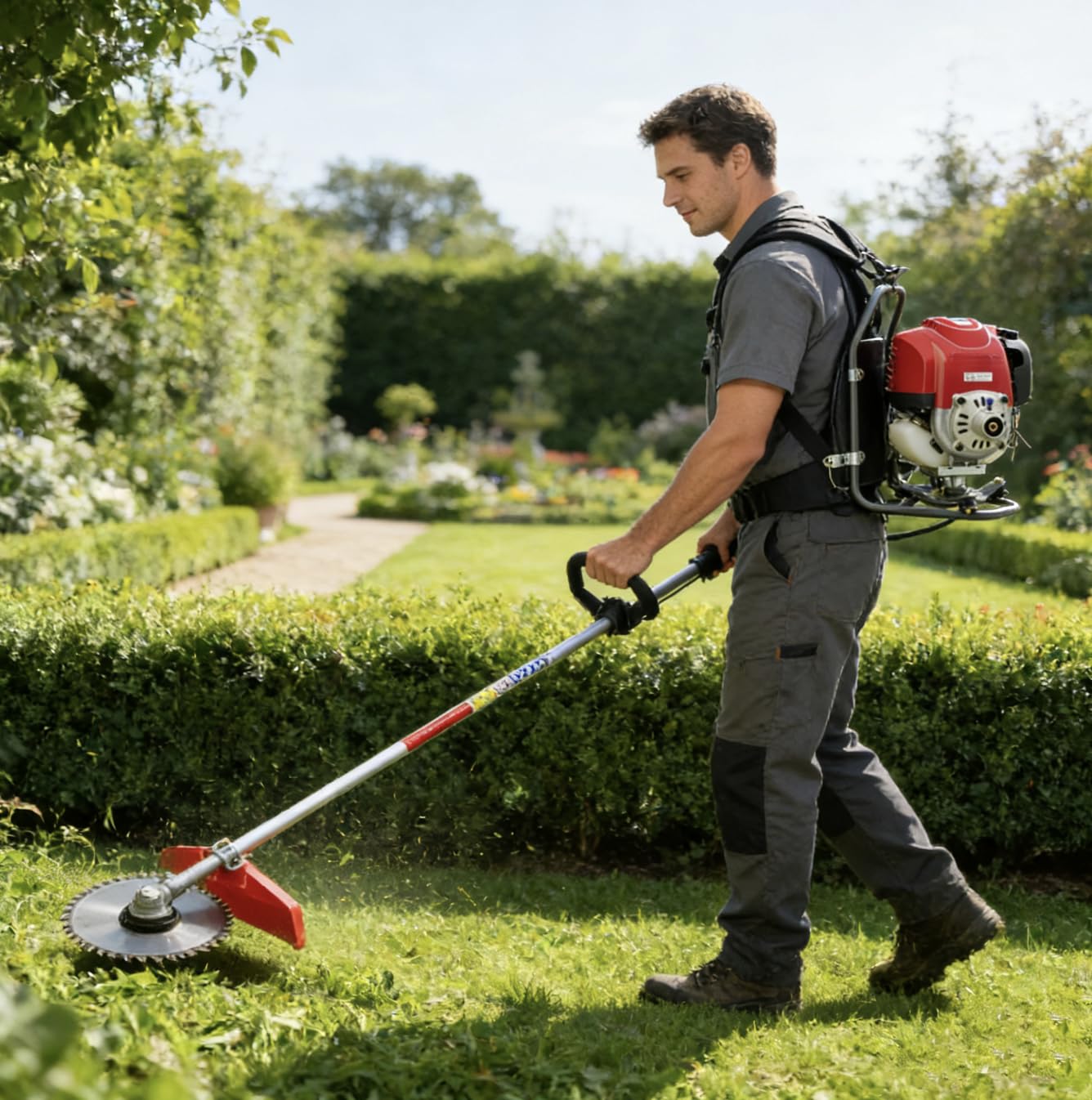 Amazon.com : GX50 Backpack 4 Strokes Tree Trimmer Grass Mower Yard