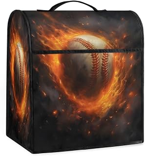 Kreativitet flamma basebollskydd dammskydd för alla 4,4–7,6 liter blandare kaffemaskin dammskydd stativ mixer dammskydd för köksblandare tillbehör