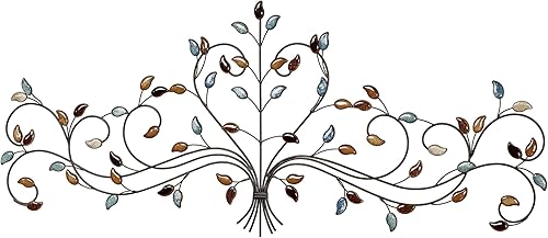 Touch of Class Jeweled Love - Rejilla de metal para pared, diseño de múltiples tierras, elegantes diseños de desplazamiento con joyas, escultura