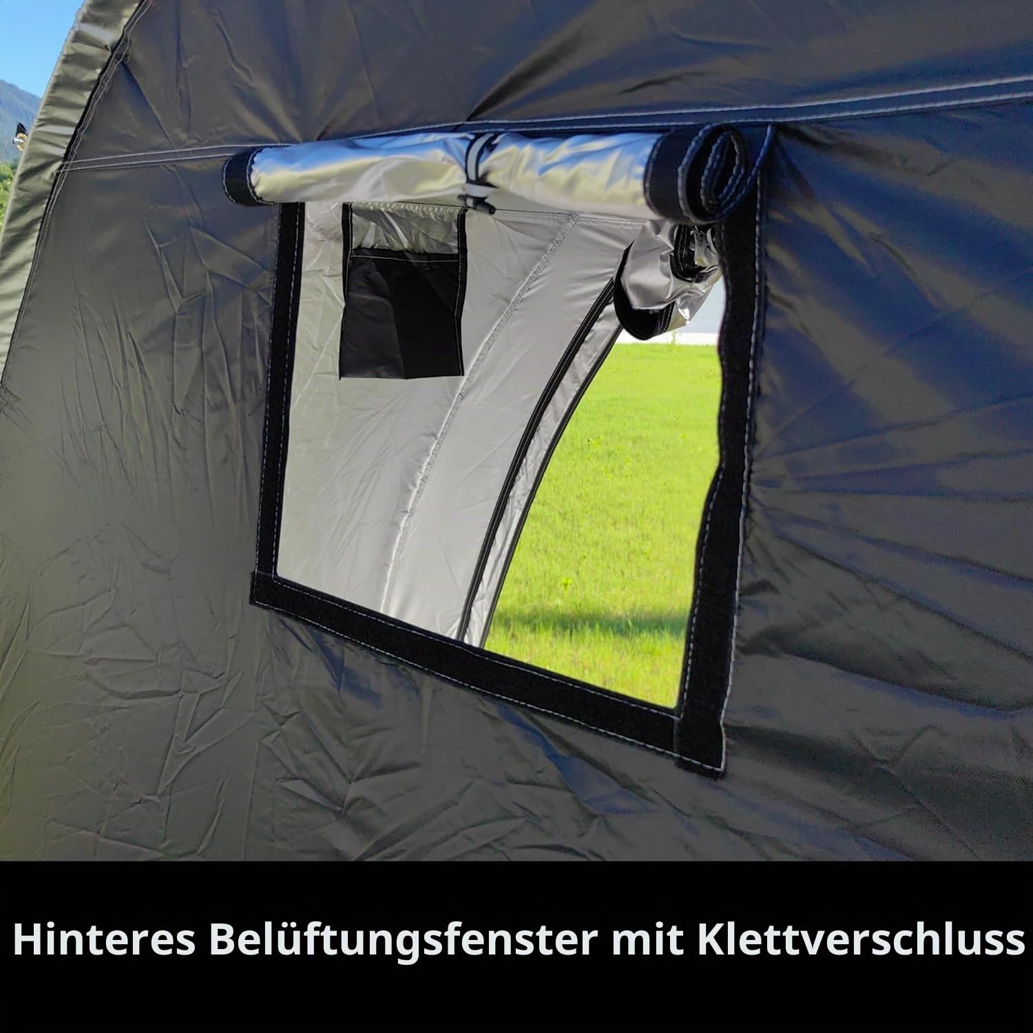 Fahrradzelt Outdoor Lagerung Wasserdicht - Schwerlast Fahrradabdeckungen für 2 Fahrräder - Fahrrad Pop-Up Zelt für Camping, Fahrräder, Motorräder, ATVs, Garage, Reisen