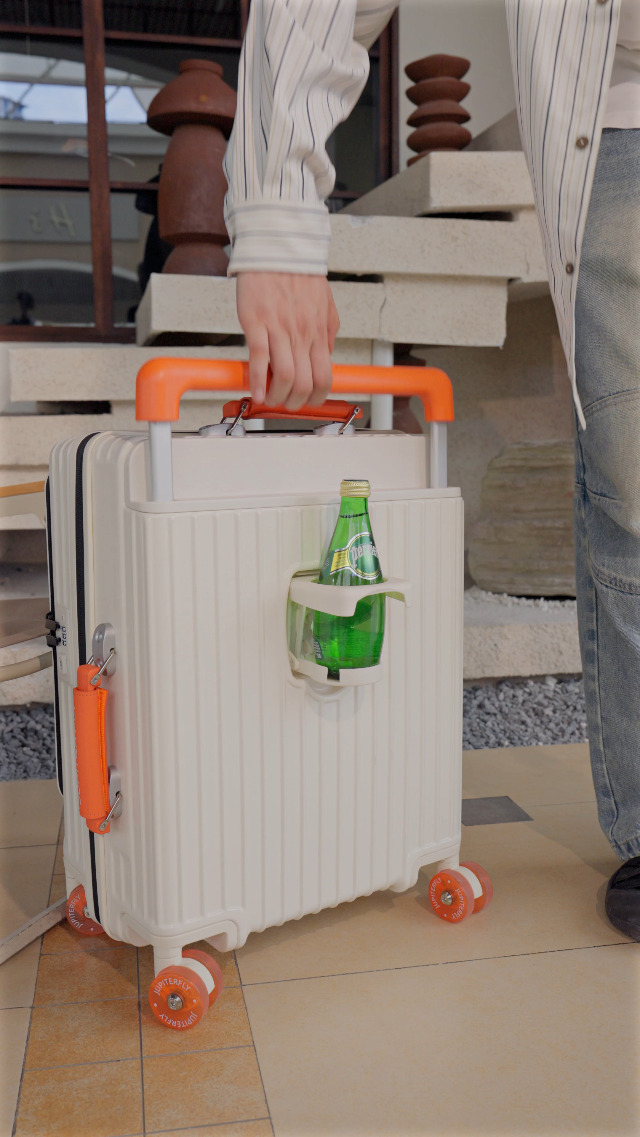 Amazon | [GGQAAA] 日本デザイナー設計 スーツケース 片開き+拡張機能