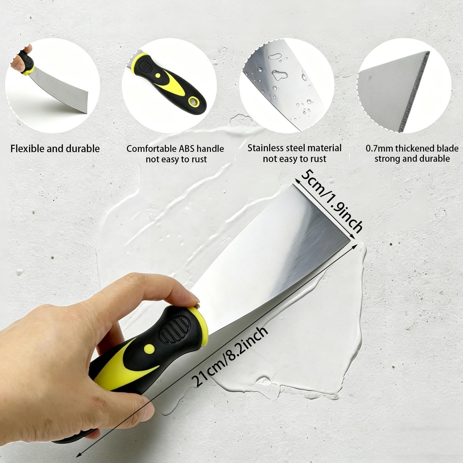 Rullo Per Pittura,Set Di Pittura Professionale Da 30 Pezzi, Un Set Di Rulli Con Vaschetta Per Vernice, Con Asta Telescopica In Acciaio Inox, Adatto Per Pareti, Soffitti, Porte e Finestre
