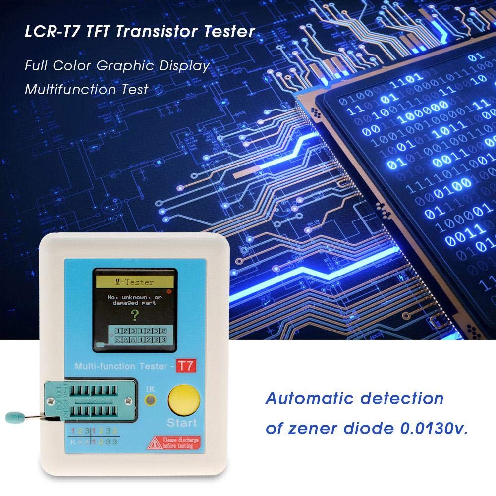 Transistor-Tester LCR-T7 TFT Transistor-Tester Farbige Grafikanzeige Multifunktions