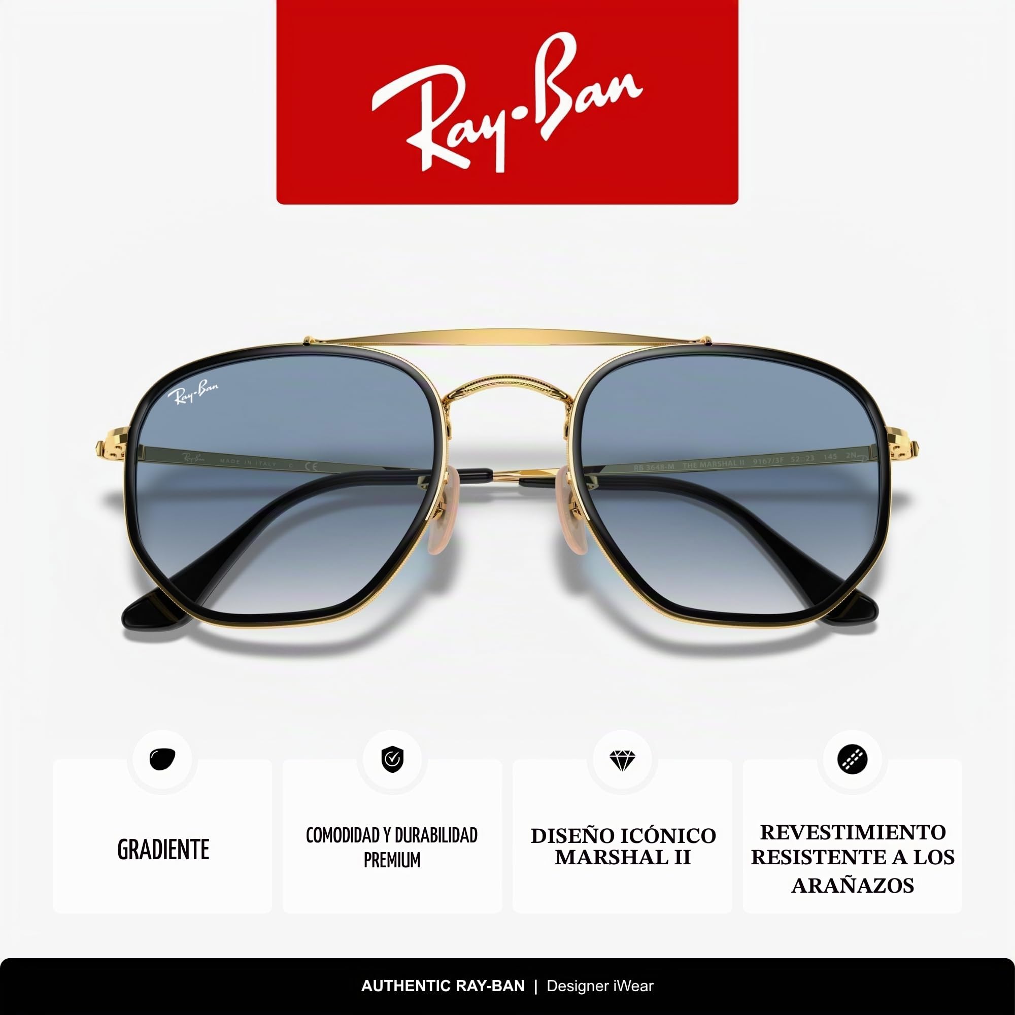 Ray-Ban Gafas de Sol Unisex Adulto