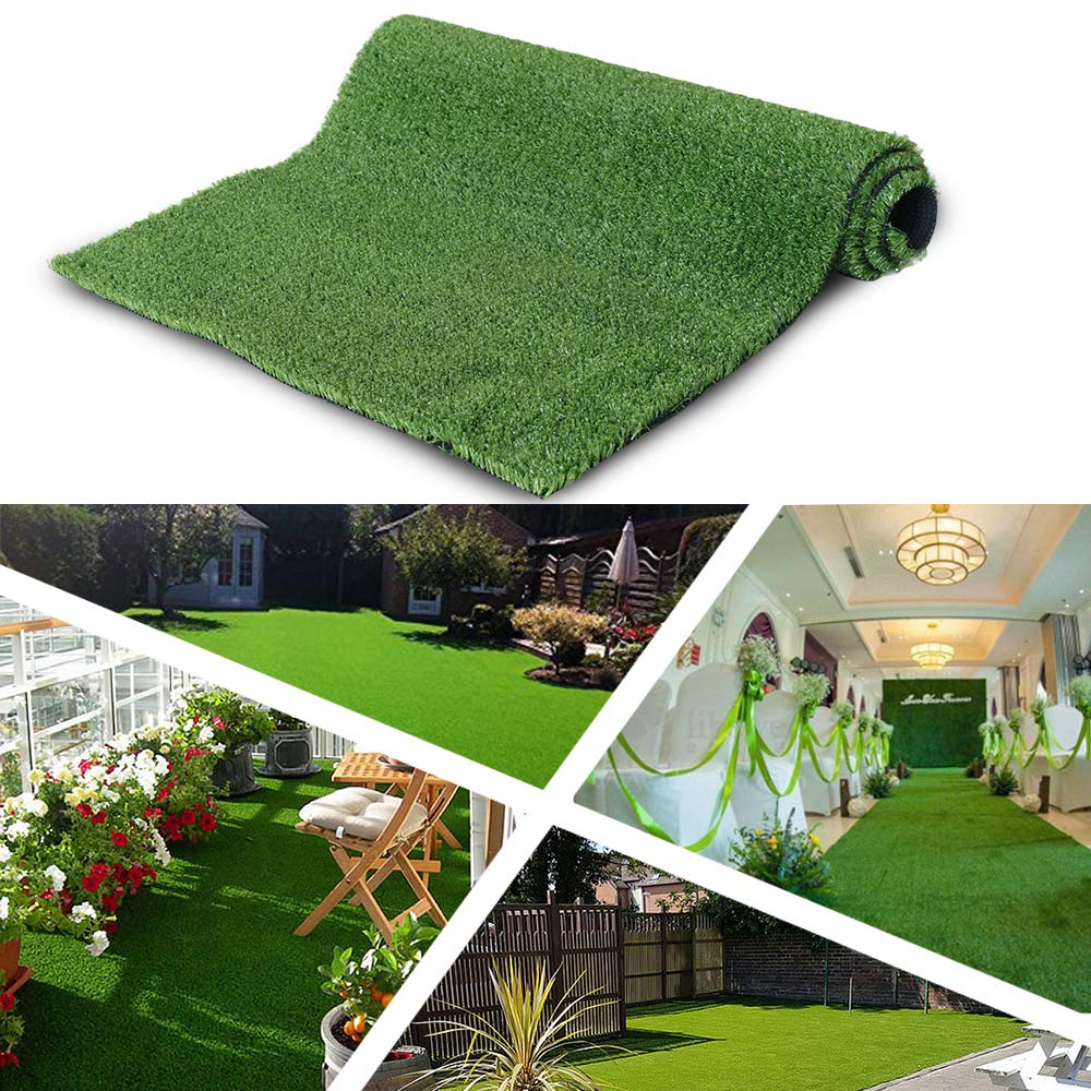 Artificial Grass Rug, 4x6 FT (24 Square FT) Synthetic Artificial Grass ...