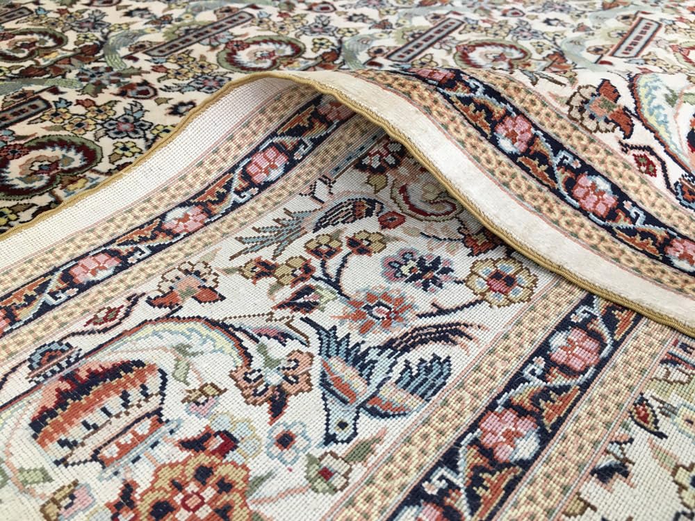 Amazon | 【中国段通 四川 シルク アクセントラグ】絨毯