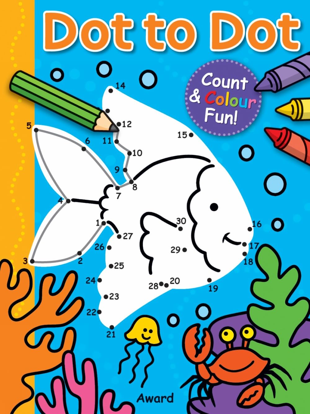 Dot to Dot: Fish by Angela Hewitt PAPERBACK 9781782701248