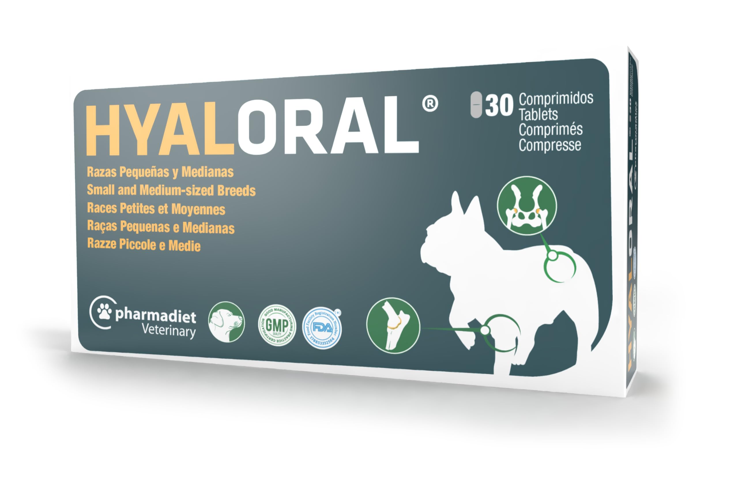 HYALORAL Chien Races Petites et Moyennes 30CPD
